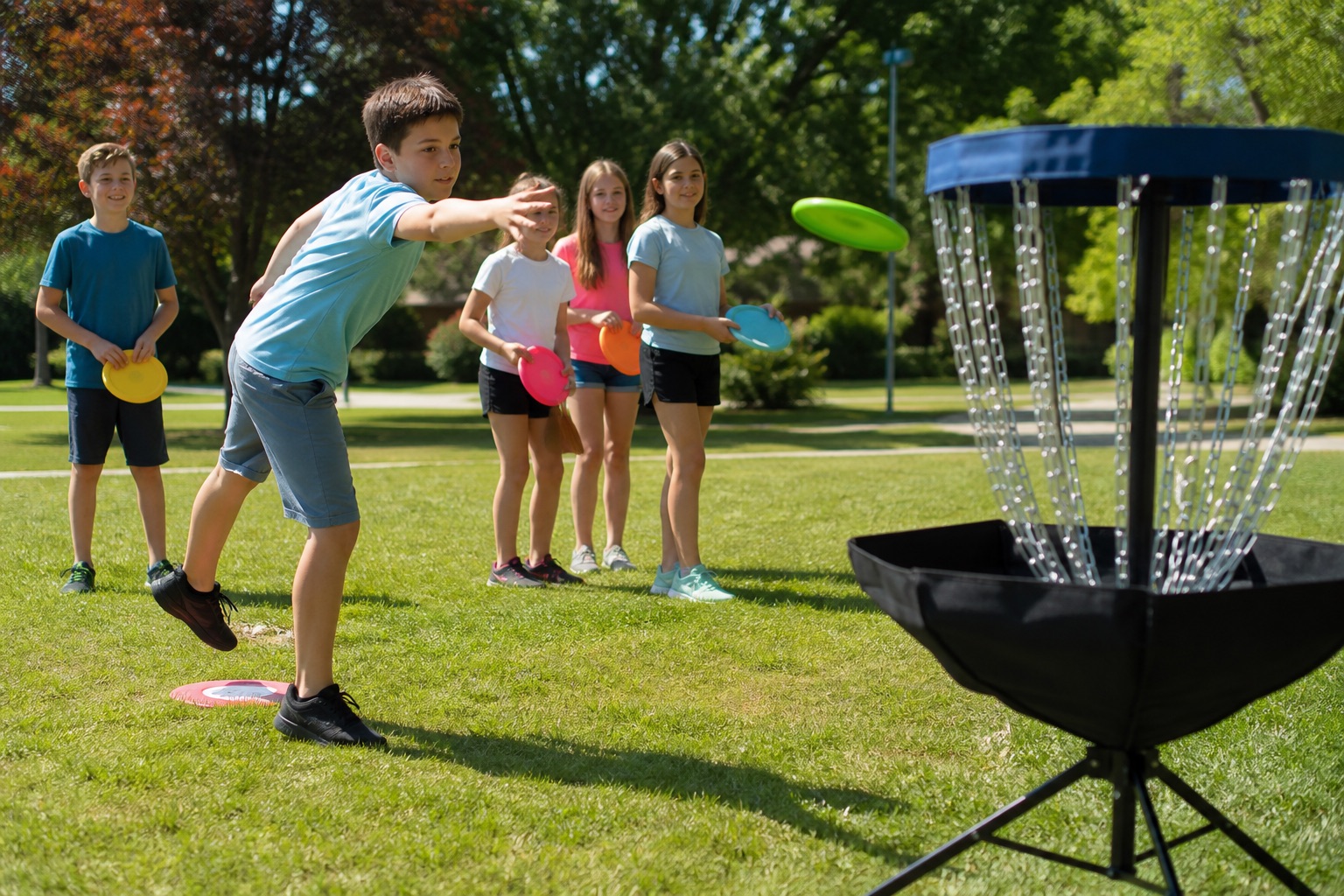 Disc Golf Set rental at a Grazie Mille event